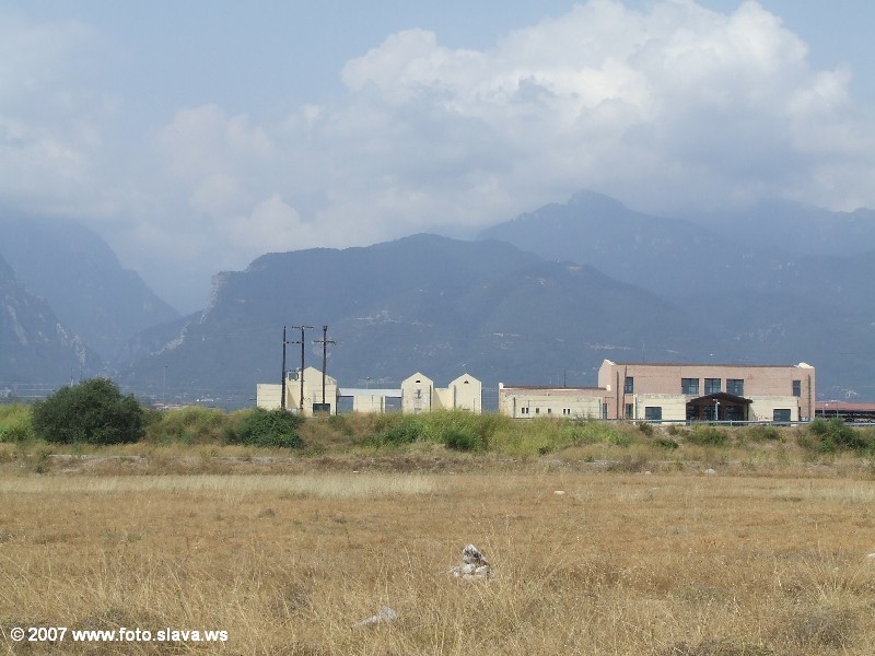 Олимп - за облаками, фото со стороны моря
