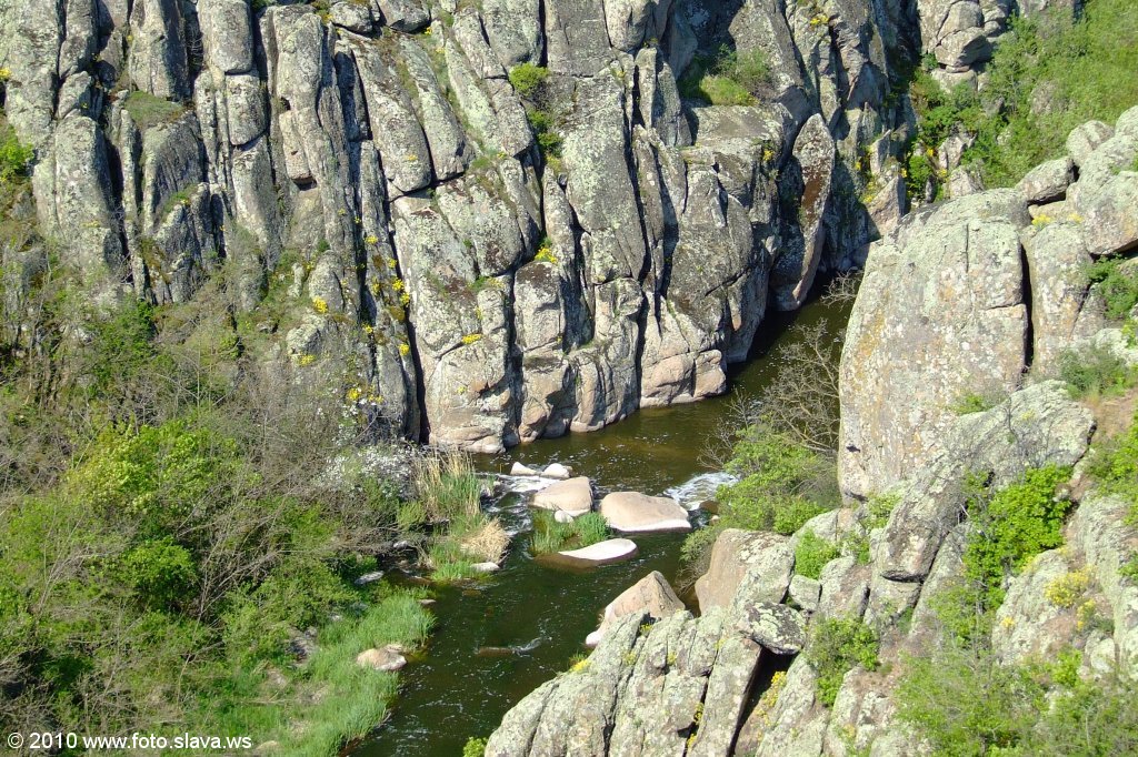 Пожалуй, самая живописная часть Актовского каньона