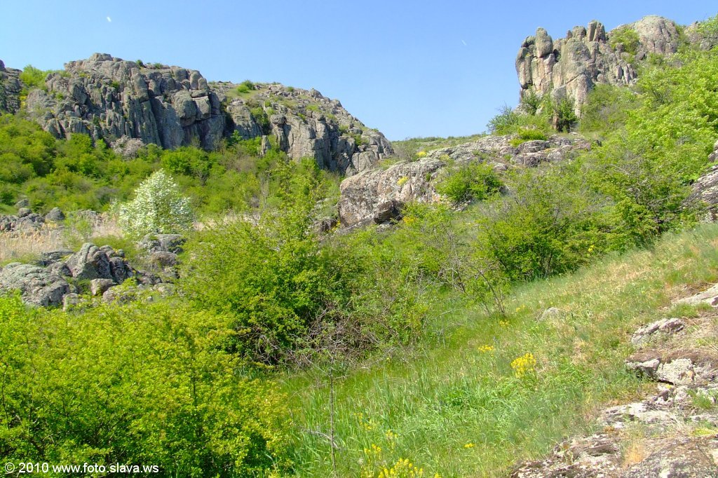 Зелёная долина Актовского каньона