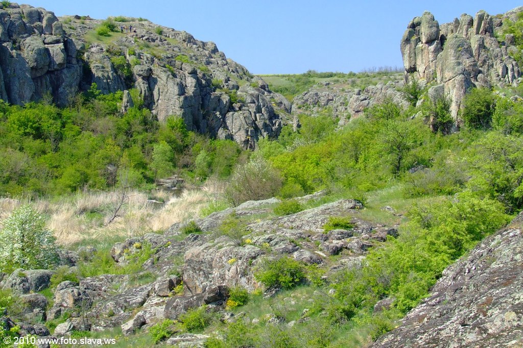 Актовский каньон в Николаевской области