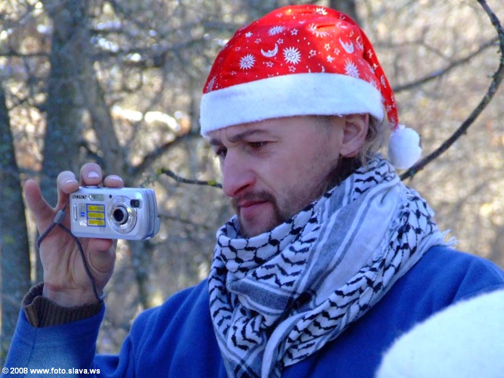 Пожарник с фотоаппаратом