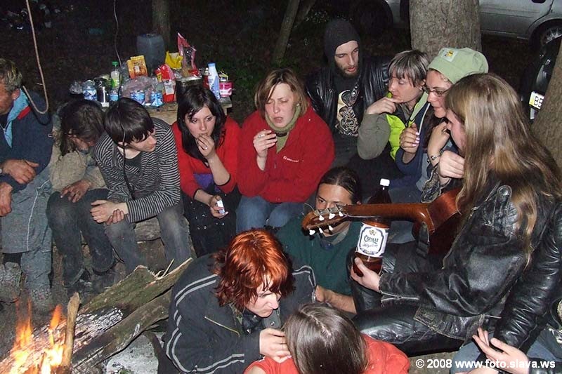 Эльба у костра